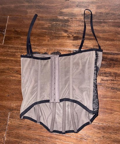 Urban Outfitters Black Out From Under Modern Love Corset