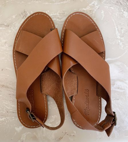 Madewell boardwalk hotsell crossover sandal