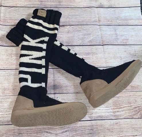 victoria secret sweater boots