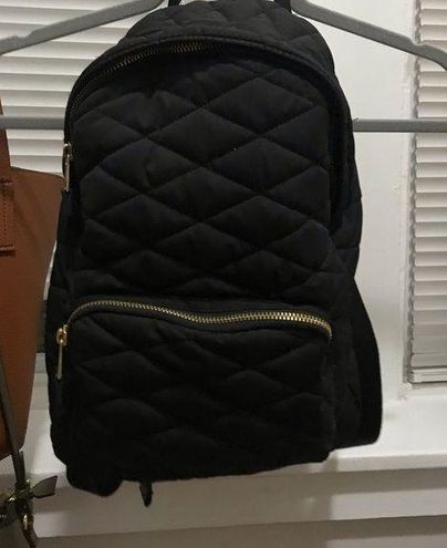 H&M Black Quilted Mini Backpack