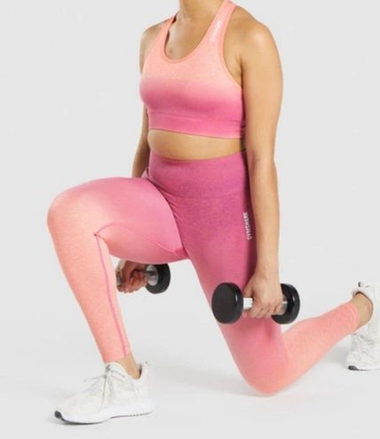 Gymshark Adapt Ombre Seamless Set - Orange Marl/Pink Size XS - $50 (44% Off  Retail) - From Tessa