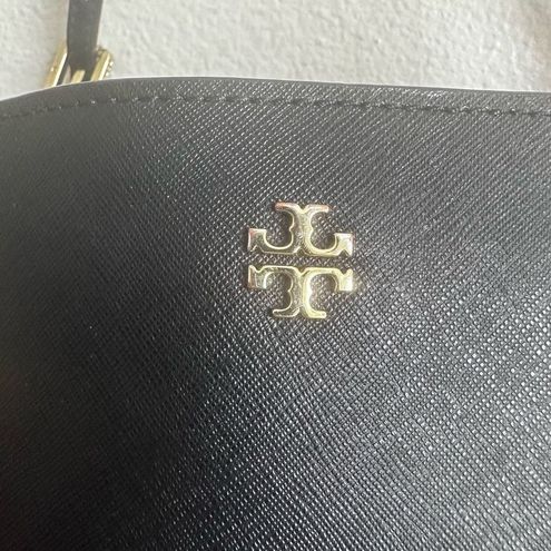 Tory Burch  Large Black York Buckle Tote Gold Hardware Three Compartment -  $199 - From Courtney