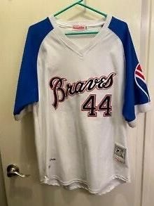 Atlanta Braves One Piece Baseball Jersey White - Scesy