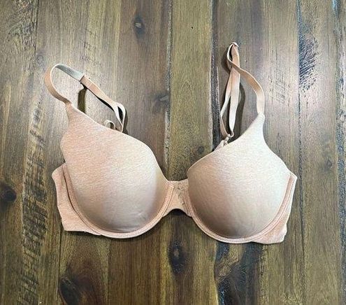 Victoria's Secret Uplift Semi Demi Nude Bra - Size 34C Tan - $27 - From  Ashley