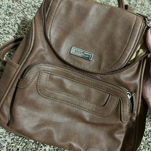 MultiSac Solid Brown Backpack One Size - 35% off