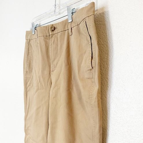 Petite high-rise girlfriend chino pant