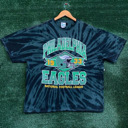 Urban Outfitters NFL 1933 Philadelphia Eagles Tie Dye T-Shirt Size 2X Green  - $25 - From Nestor