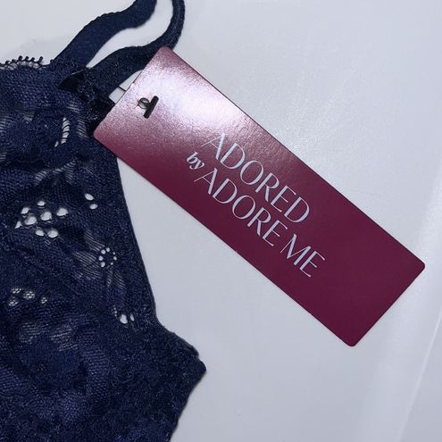 Adored by Adore Me Women's Chelsey Floral Lace Unlined Underwire