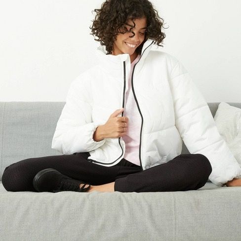 Target White Puffer Size L - $14 (44 
