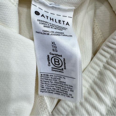 Athleta Magnolia White Farallon Joggers Size Extra Large - $36 - From  Kimberly