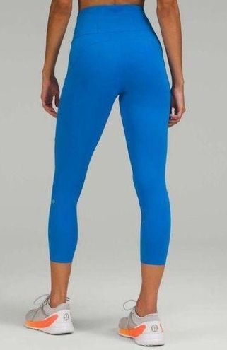 Lululemon NWT Fast and Free High-Rise Crop 23 Poolside Size 14