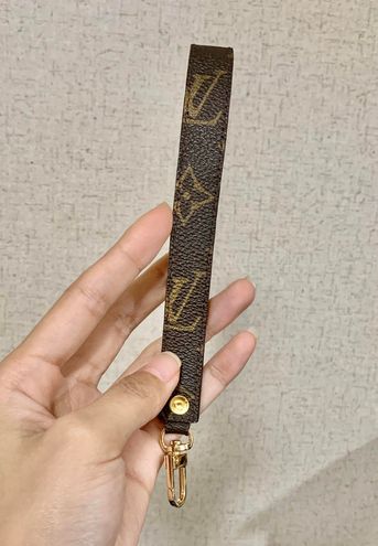 Louis Vuitton Upcycled Monogram Wristlet Strap Brown - $75 - From Katheline