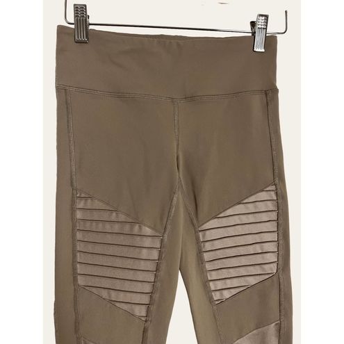 Alo Yoga Women's Tan Moto Leggings Size XS - $40 - From Sarah