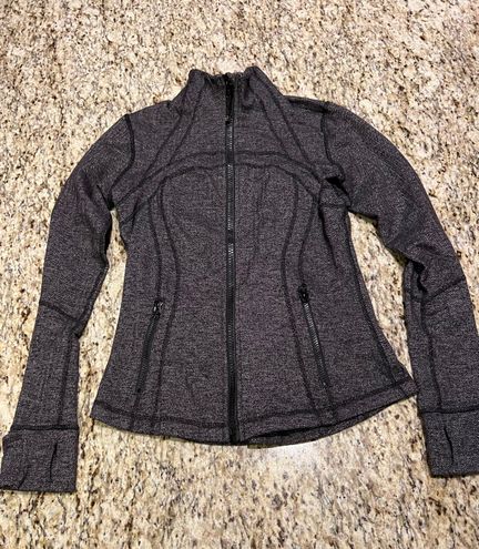 Lululemon Define Jacket - Heathered Herringbone Heathered Black Size 8 -  $95 (19% Off Retail) - From A