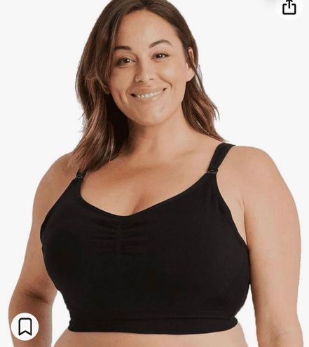 Auden Women's All-in-One Nursing and Pumping Bra Black Size M - $9 (65% Off  Retail) New With Tags - From jello