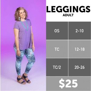 LuLaRoe TC Leggings • Squirrels • Unicorn Collection • Adult Size