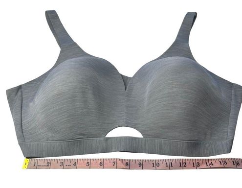 Cacique by LANE BRYANT Comfort Bliss No Wire Sports T-shirt Bra Gray 46DD  Size undefined - $28 - From Magnolia