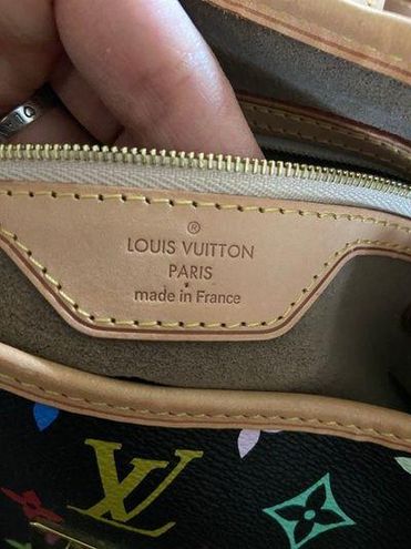 Louis Vuitton Authentic Multicolor Bag Black - $1999 (37% Off