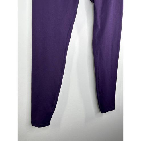 Ododos Purple Crossover Waistband Pull On Active Leggings Women's