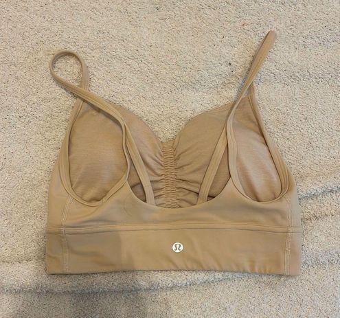 Lululemon Nulu Front-Gather Yoga Bra Prosecco Size 6 - $49 - From The