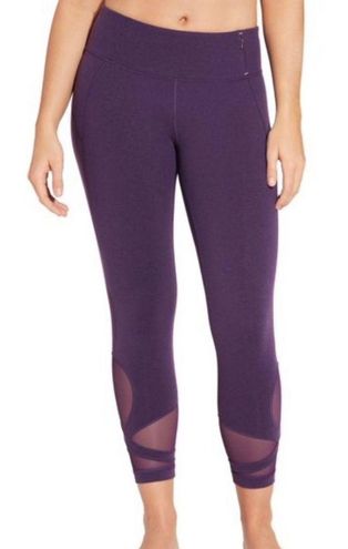 Calia By Carrie Underwood Size Small Essentials Zipper Pocket Leggings  Purple