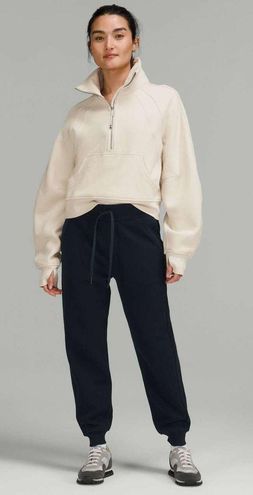 Lululemon Scuba Oversized Funnel-neck Half Zip In White