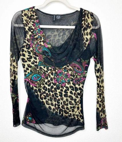 Long Sleeve Sheer Top – Lynn Ritchie