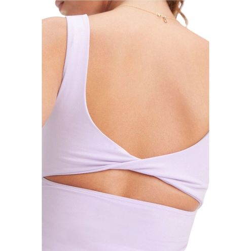 Fabletics NWT Oasis Twist Built In Bra Tank Purple Size L - $39 New With  Tags - From Alexus