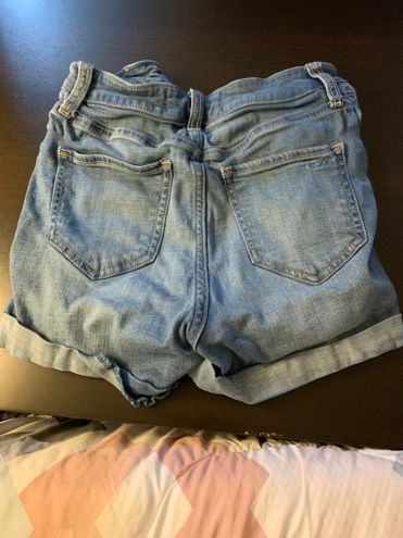 Hollister Curvy Ultra High Rise 3in Advanced Stretch Jean Shorts Blue Size  26 - $15 - From Faith