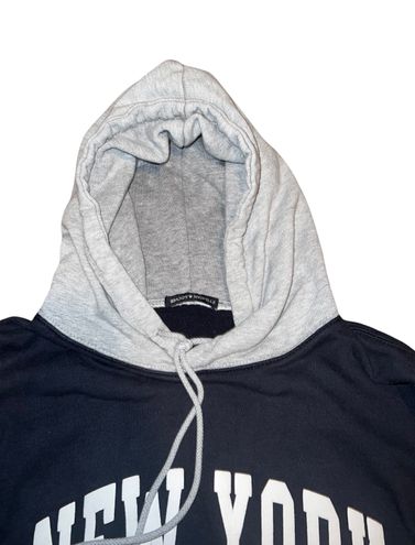 Brandy Melville New York Hoodie Blue - $45 (10% Off Retail) - From