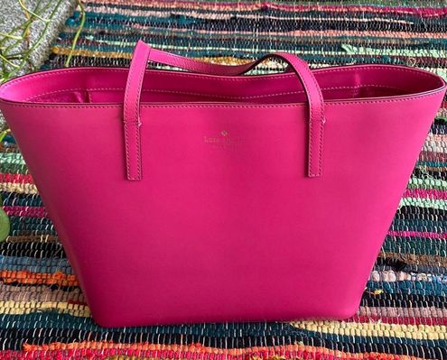 Kate Spade Hot Pink Tote Bag - $65 (84% Off Retail) - From shannon