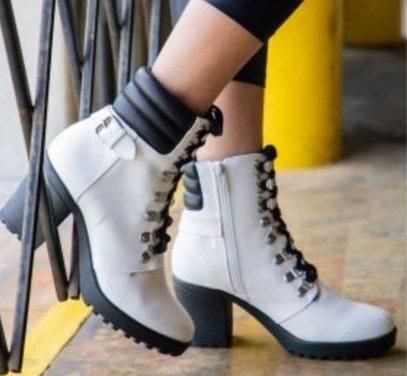 mia white booties