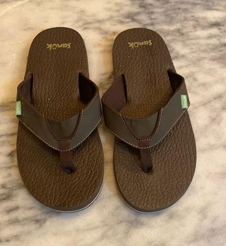 Sanuk Sanucks New Condition Size 6-7 Brown - $22 - From Juliie