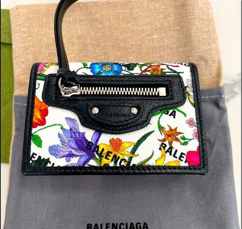 Gucci X Balenciaga The Hacker Project Neo Classic Wallet White Flora for  Women