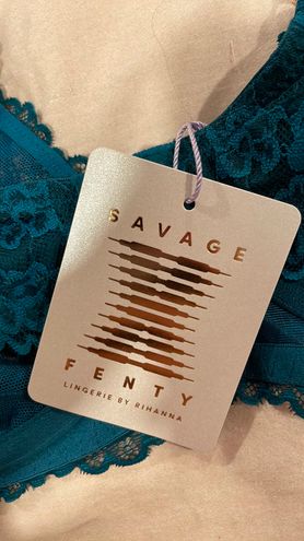 Savage X Fenty Bra Green Size 36 D - $22 (37% Off Retail) New