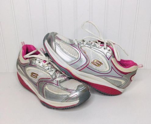 skechers shape ups pink