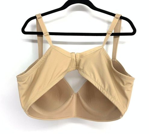 Cacique Women's 46DD Lightly Lined No Wire T-Shirt Bra Adjustable Straps  Nude Size undefined - $30 - From Gwen