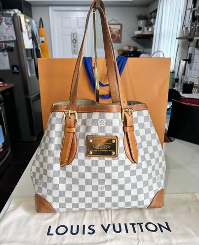 Authenticated Used Louis Vuitton LOUIS VUITTON Damier Hampstead GM