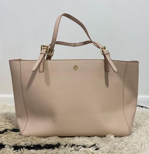 Tory Burch, Bags, Tory Burch York Buckle Tote In Light Oak