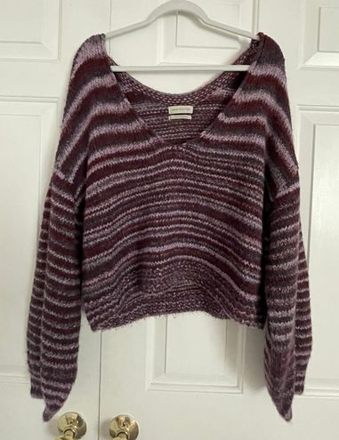 urban outfitters purple sweater