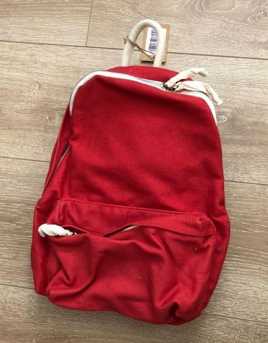 brandy melville red backpack