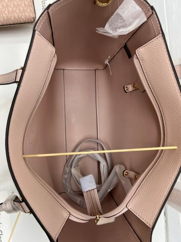 Michael Kors Maisie Large Logo 3-in-1 Tote Bag DK Powderblush Pink - $229  (66% Off Retail) New With Tags - From Kash