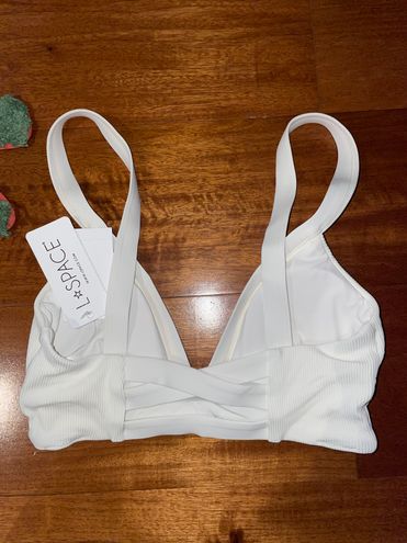 l*space Ribbed Vera Bikini Top Cream - $35 (60% Off Retail) New With Tags -  From Sofia