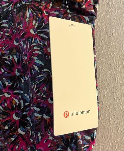 Lululemon Base Pace High-Rise Running Tight 25 Floral Electric