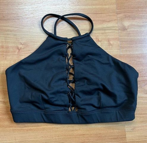 Alo Yoga Starlet Lace Up Sports Bra Size M 35 From Ari