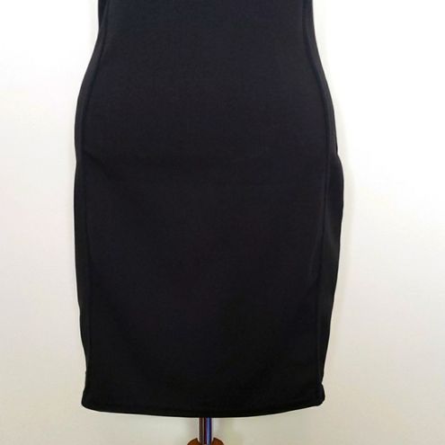 Pretty Little Thing Black Strappy Binding Bust Detail BodyCon Slip Dress 8  NWT - $25 New With Tags - From Lori