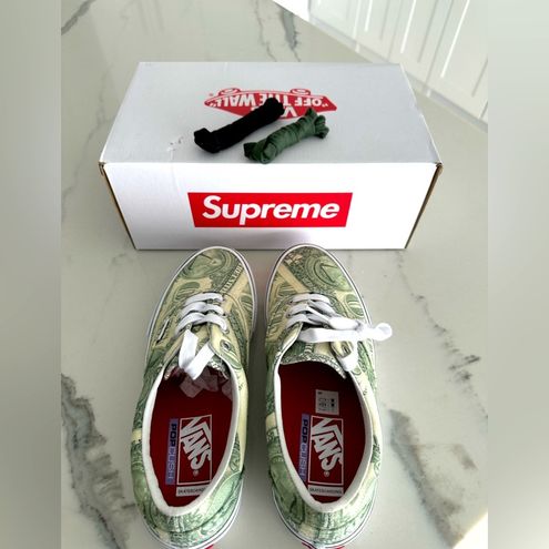 Supreme: Supreme x Vans Dollar Bill sneaker pack: Where to get