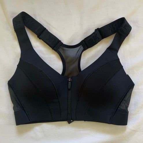 Ivy Park NWT Adidas x Medium Support Zip Bra Size XS Black - $55