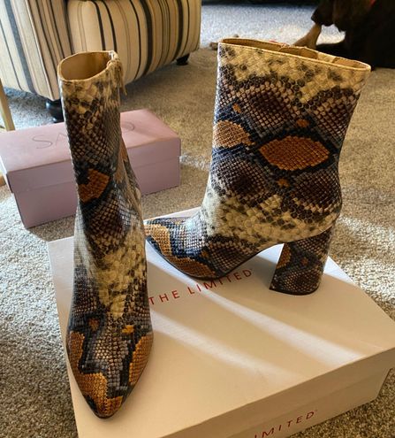 snakeskin boots belk