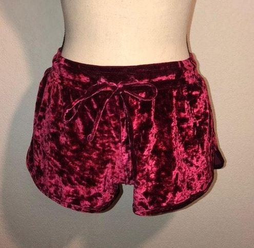 Red velvet shorts victoria s 2024 secret